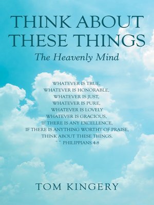 cover image of Think About These Things